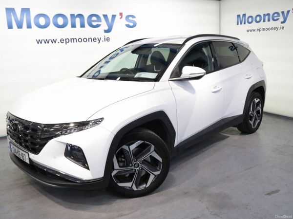 Hyundai Tucson SUV, Petrol Hybrid, 2024, White