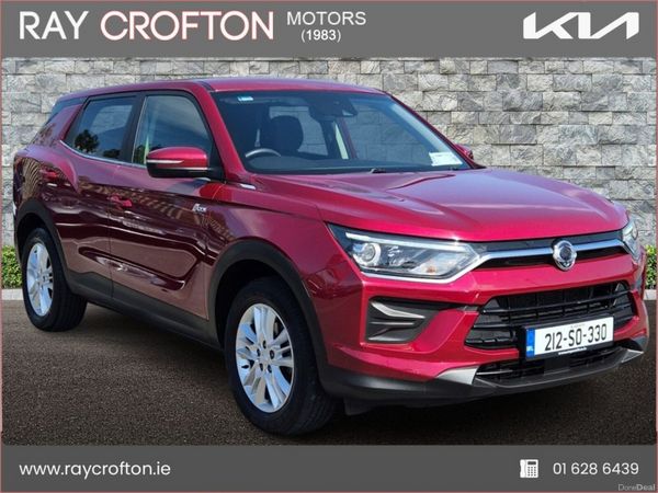 SsangYong Korando SUV, Petrol, 2021, Red