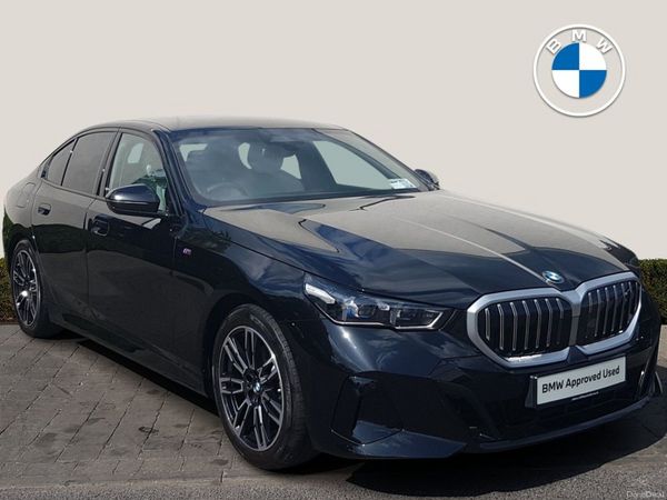 BMW 5-Series Saloon, Petrol, 2025, Black
