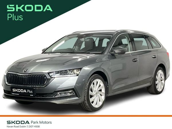 Skoda Octavia Estate, Petrol, 2024, Grey