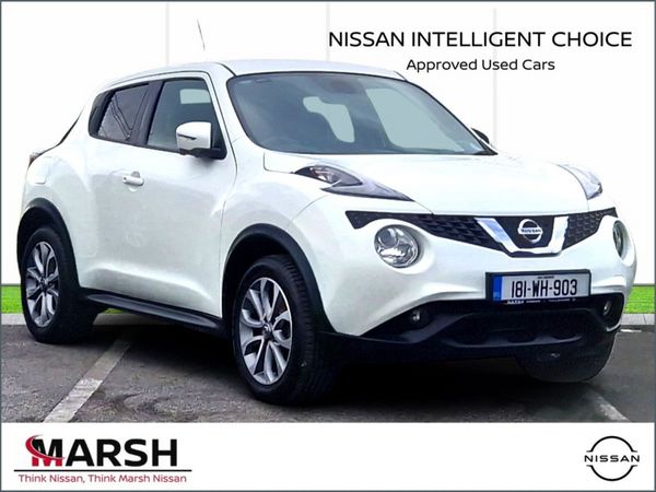 Nissan Juke SUV, Petrol, 2018, White