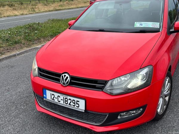 Volkswagen Polo Hatchback, Diesel, 2012, Red