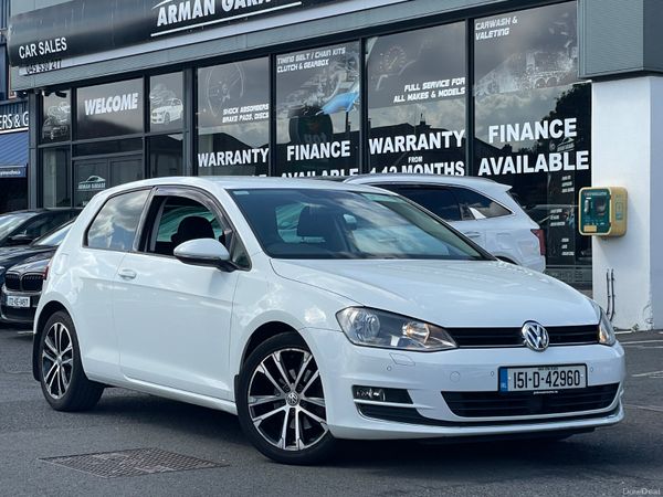 Volkswagen Golf Hatchback, Petrol, 2015, White