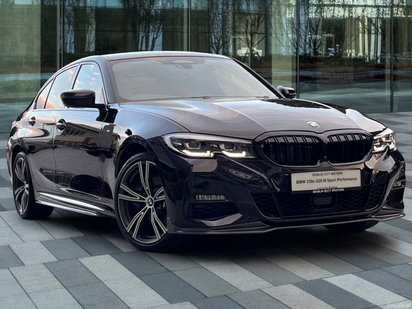 BMW 3-Series Saloon, Petrol Plug-in Hybrid, 2021, Black