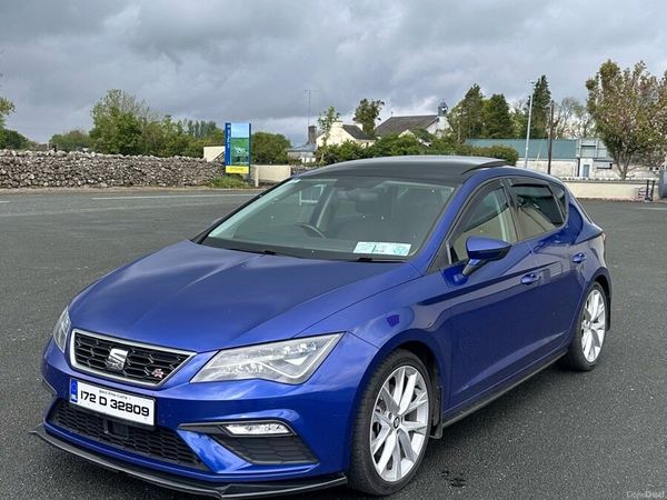 SEAT Leon Hatchback, Diesel, 2017, Blue