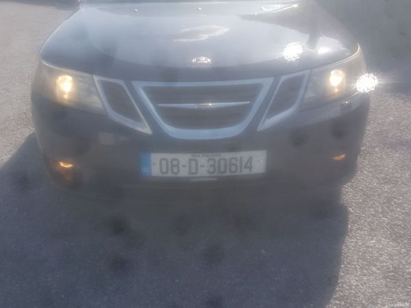 Saab 9-3 Estate, Ethanol Petrol, 2008, Black