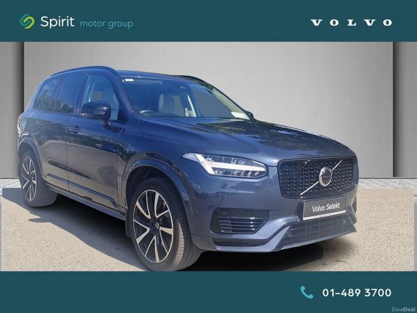 Volvo XC90 SUV, Petrol Plug-in Hybrid, 2023, Blue