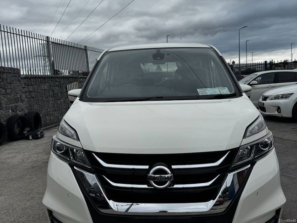 Nissan Serena MPV, Petrol Hybrid, 2018, White