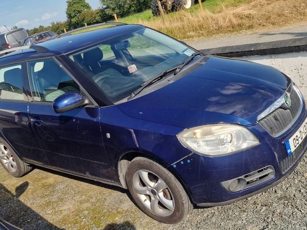 Skoda Fabia Estate, Petrol, 2009, Blue