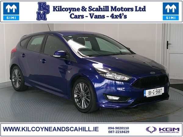 Ford Focus Hatchback, Diesel, 2018, Blue