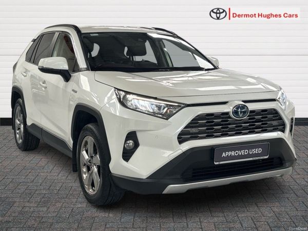 Toyota RAV4 SUV, Petrol Hybrid, 2020, White