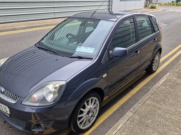 Ford Fiesta Hatchback, Petrol, 2008, Grey