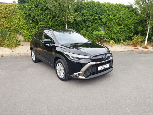 Toyota Corolla Cross SUV, Petrol Hybrid, 2022, Black