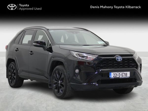 Toyota RAV4 SUV, Petrol Hybrid, 2022, Black