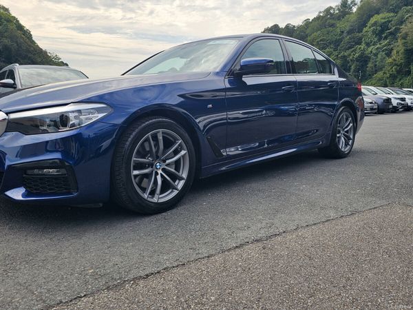 BMW 5-Series Saloon, Diesel, 2020, Blue