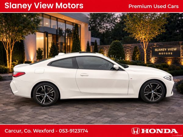 BMW 4-Series Coupe, Diesel, 2023, White