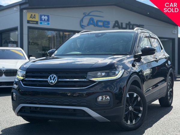 Volkswagen T-Cross SUV, Petrol, 2020, Black