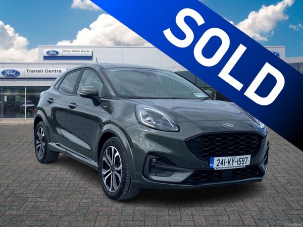 Ford Puma SUV, Petrol, 2024, Grey