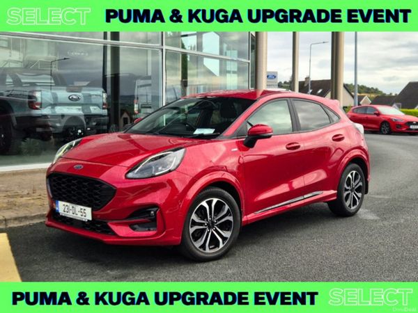 Ford Puma MPV, Petrol Hybrid, 2023, Red
