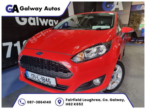 Ford Fiesta Hatchback, Petrol, 2017, Red