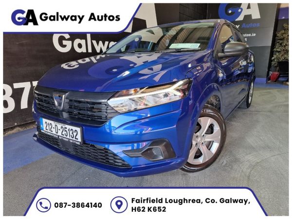 Dacia Sandero Hatchback, Petrol, 2021, Blue