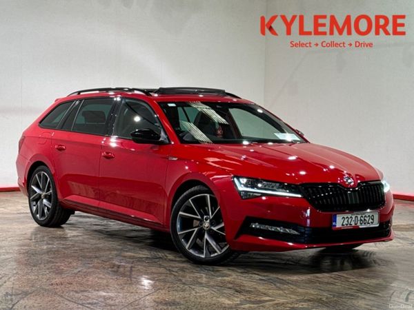 Skoda Superb Estate, Diesel, 2023, Red