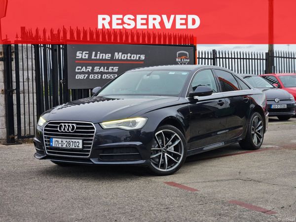 Audi A6 Saloon, Diesel, 2017, Blue
