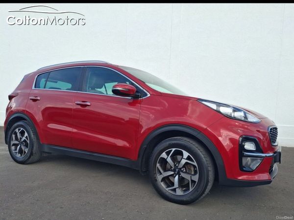 Kia Sportage SUV, Diesel, 2020, Red