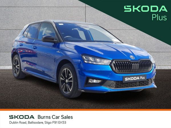 Skoda Fabia Hatchback, Petrol, 2024, Blue