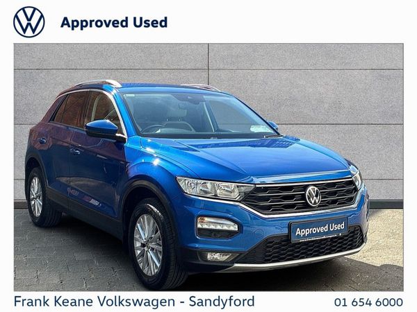 Volkswagen T-Roc SUV, Petrol, 2022, Blue