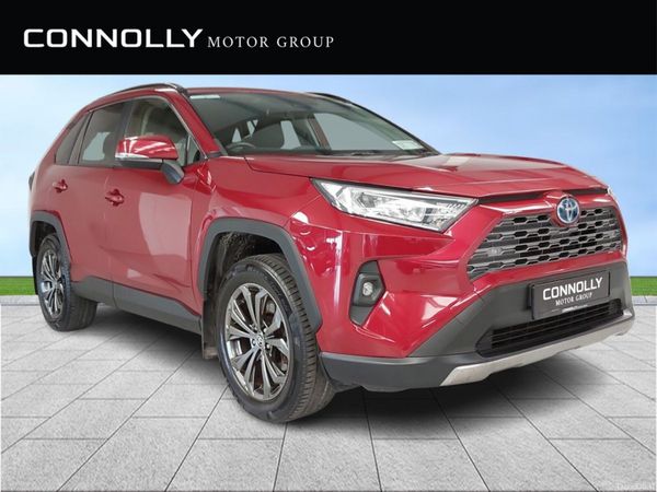 Toyota RAV4 SUV, Petrol Hybrid, 2022, Red