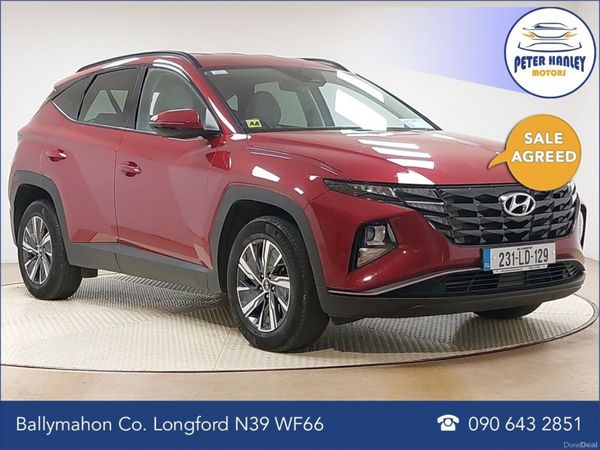 Hyundai Tucson SUV, Petrol Hybrid, 2023, Red