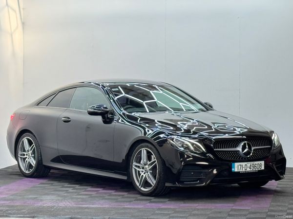 Mercedes-Benz E-Class Coupe, Diesel, 2017, Black