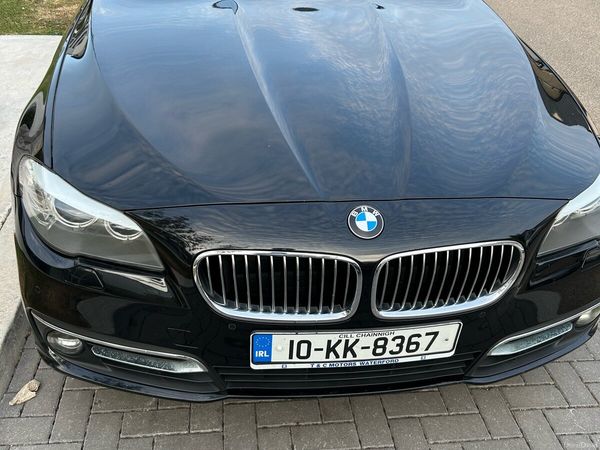 BMW 5-Series Saloon, Diesel, 2010, Black
