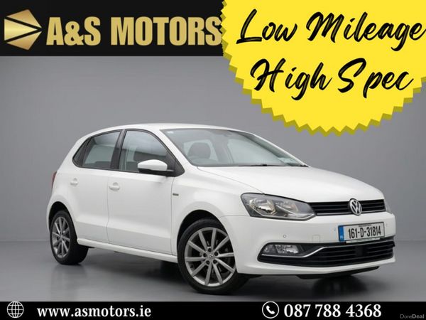 Volkswagen Polo Hatchback, Petrol, 2016, White