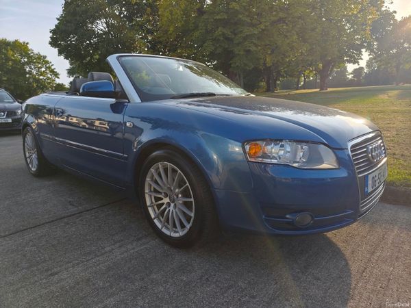 Audi A4 Convertible, Petrol, 2006, Blue