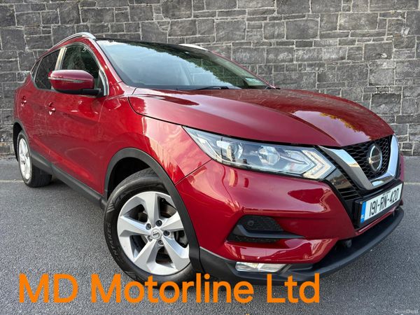 Nissan Qashqai MPV, Diesel, 2019, Red