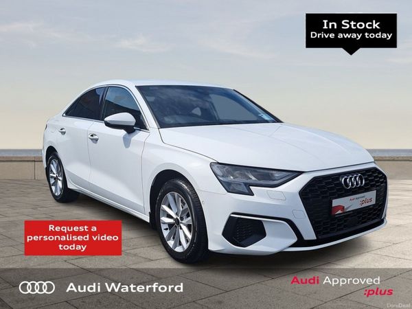 Audi A3 Saloon, Petrol, 2023, White
