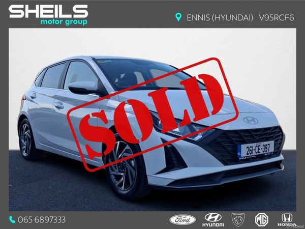Hyundai i20 Hatchback, Petrol, 2026, White