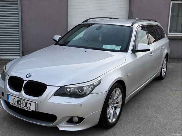 BMW 5-Series Estate, Diesel, 2010, Silver