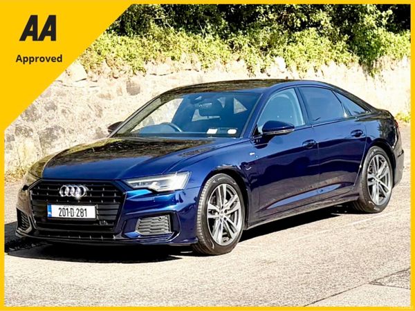 Audi A6 Saloon, Diesel, 2020, Blue
