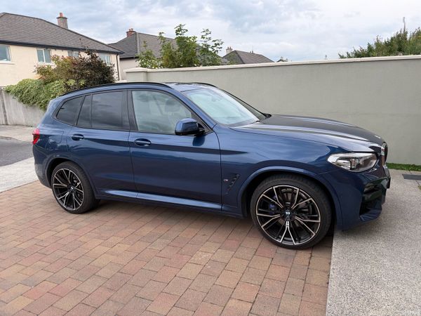 BMW X3 SUV, Petrol Plug-in Hybrid, 2021, Blue