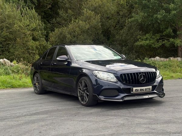 Mercedes-Benz C-Class Saloon, Diesel, 2015, Blue