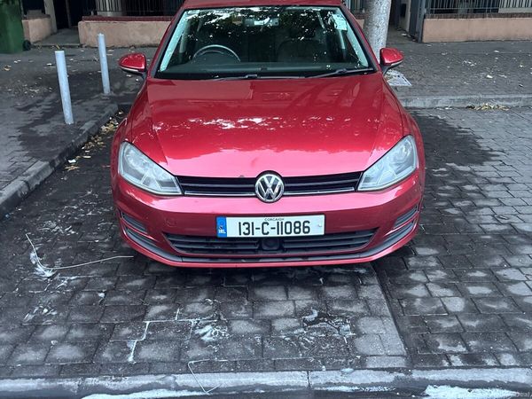 Volkswagen Golf Hatchback, Diesel, 2013, Red