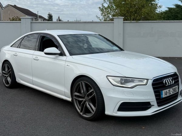 Audi A6 Saloon, Diesel, 2014, White