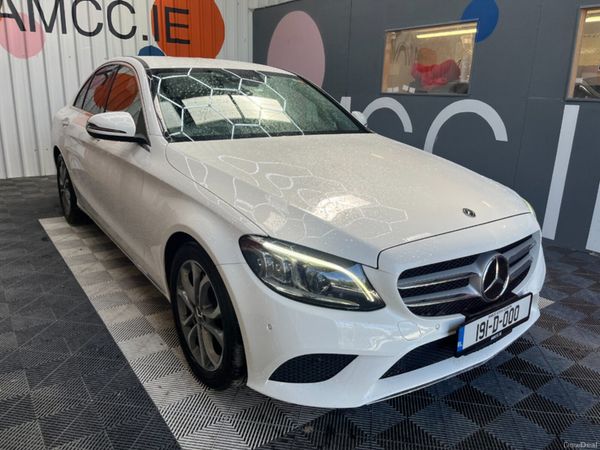 Mercedes-Benz C-Class Saloon, Diesel, 2019, White