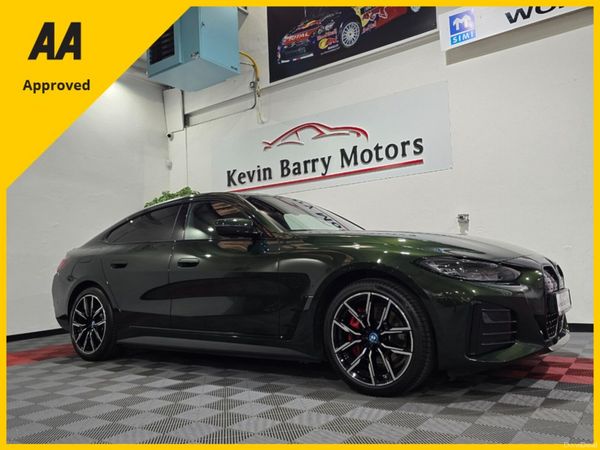 BMW i4 Coupe, Electric, 2024, Green