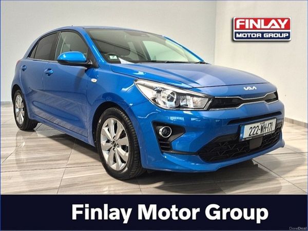 Kia Rio Hatchback, Petrol, 2022, Blue