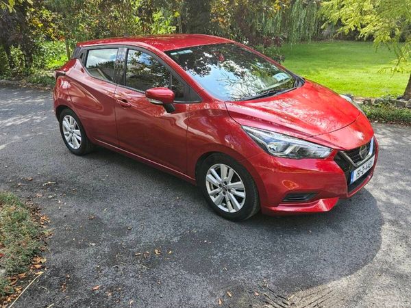 Nissan Micra Hatchback, Petrol, 2019, Red