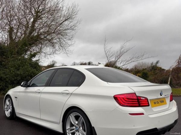 BMW 5-Series Saloon, Diesel, 2016, White